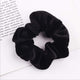 33Colors Korea Velvet Hair Scrunchie Elastic Hair Bands Solid Color Women Girls Headwear Ponytail Holder Hair Accessories
