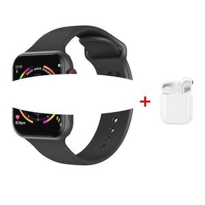 Bluetooth Smart Watch Male 1.54 "Screen Blood Pressure Monitor Heart Rate Waterproof Sport Smartwatch Female PK W34 Iwo 10 12