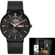 Mens Watches LIGE Top Brand Luxury Waterproof Ultra Thin Date Clock Male Steel Strap Casual Quartz Watch Men Sports Wrist Watch