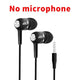 VPB S12 Sport Earphone wholesale Wired Super Bass 3.5mm Crack Colorful Headset Earbud with Microphone Hands Free for Samsung