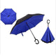Oiko Store  Blue 1 Reverse Folding Umbrella