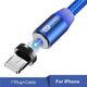 GTWIN Magnetic Cable Micro USB Type C Cable for iPhone Samsung Xiaomi Magnet USB Charging Cable USB-C Magnet Phone Cord Charger