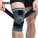 Oiko Store  Blue / S AOLIKES 1PCS 2019 Knee Support Professional Protective Sports Knee Pad Breathable Bandage Knee Brace Basketball Tennis Cycling