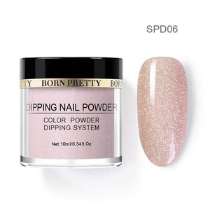 BORN PRETTY Holographic Dip Nail Powders Gradient Dipping Glitter Decoration Lasting than UV Gel Natural Dry Without Lamp Cure