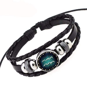 Oiko Store bracelet AQUARIUS Unisex Bracelet - 12 Constellation