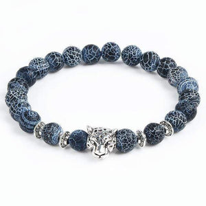 Oiko Store bracelet leopard silver Unisex Bracelet - Owl Buddha