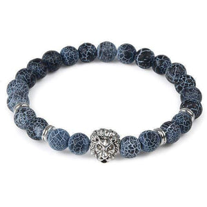 Oiko Store bracelet lion silver  2 Unisex Bracelet - Owl Buddha
