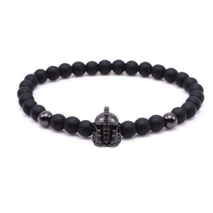 Oiko Store bracelet Warrior Black Unisex Bracelet - Imperial Crown