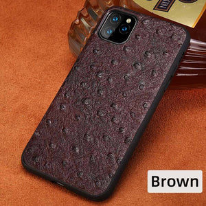 Genuine Leather case For Iphone 11 leather 7plus 8plus phone case shockproof back cover For iphone 11 pro max  xr xs 7 8  6splus