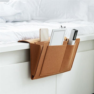 New Bedside Storage Organizer Hanging Caddy Bed Holder Pockets Bed Pocket Sofa Organizer Pockets Book Felt Bed Holder Pockets