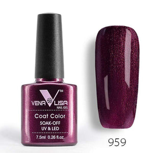 CANNI Nail Gel Polish High Quality Nail Art Salon Tips 60 Hot Sale Color 7.5ml VENALISA Soak off Organic UV LED Nail Gel Varnish
