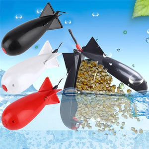 Oiko Store  Carp Fishing Large Rockets Spod Bomb Fishing Tackle Feeders Pellet Rocket Feeder Float Bait Holder Maker Tackle Tool Accessories