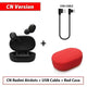 Oiko Store  CN Add Cable Red Cas Stock Original Xiaomi Redmi Airdots TWS Wireless Bluetooth Earphone Stereo bass Bluetooth 5.0 With Mic Handsfree AI Control
