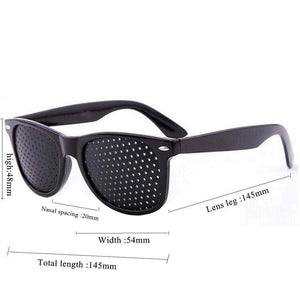 Cycling Eyewear Pin Hole Sunglass Eye Training Glass Pinhole Glasses Camping Unisex Eyeglasses Exercise Outdoor Sport Eyesight