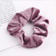 33Colors Korea Velvet Hair Scrunchie Elastic Hair Bands Solid Color Women Girls Headwear Ponytail Holder Hair Accessories