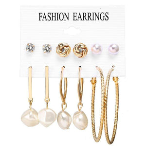 IF ME Vintage Geometric Tassel Dangle Earrings For Women Gold Color Leaf Heart Flower Statement Drop Earring Brincos Jewelry NEW