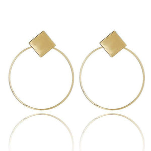 Fashion Statement Earrings 2019 Big Geometric earrings For Women Hanging Dangle Earrings Drop Earing modern Jewelry