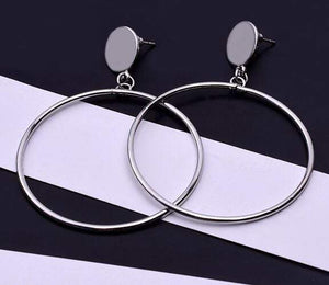 Fashion Statement Earrings 2019 Big Geometric earrings For Women Hanging Dangle Earrings Drop Earing modern Jewelry