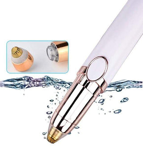 Electric Eyebrow Trimmer Mini Painless Eye Brow Epilator Lipstick Brows Hair Remover OPP Package Without Battery