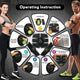 Oiko Store  EMS Wireless Muscle Stimulator Trainer Smart Fitness Abdominal Training Electric Weight Loss Stickers Body Slimming Belt Unisex