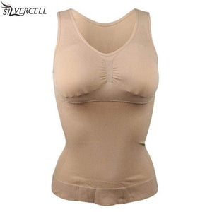 SILVERCELL VIP Shaper Women 2019 Slim Plus Size Bra Camis Tops Body Shaper Hot Sale Soft Padded Shaper Underwear