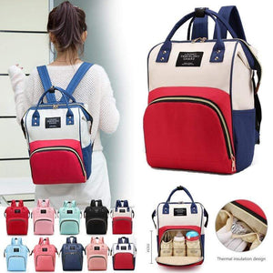 Fashion baby Bag Backpack for Mummy Large Capacity Bag Mom Baby Multi-function Outdoor Travel Diaper Bags for Baby Care Hand Bag