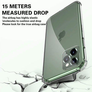 Fashion Nano Shockproof Transparent Silicone Phone Case For iPhone 11 Pro X XS XR XS Max 8 7 6 6S Plus protection Back Cover
