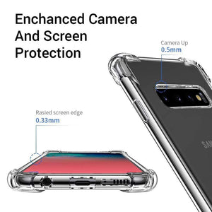 FD New Soft TPU Drop-proof Cases For Samsung A50 A30 A20 A10 A60 A70 Case Transparent Cover For S10 S8 S9 Plus M30 M20 M10 Case