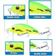 Fishing Lure Hard Bait Lure Minnow Wobbler 5Cm Topwater Plastic 2 Hooks Fishing Tackle Artificial Lures For Fishing Leurre Peche