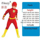 Oiko Store  Flash / S Spiderman Superman Iron Man Cosplay Costume for Boys Carnival Halloween Costume for Kids Star Wars Deadpool Thor Ant man Panther