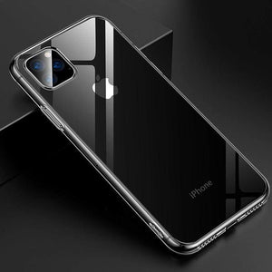 For iPhone 11 2019 Case Slim Clear Soft TPU Cover Support Wireless Charging for iPhone 11 Pro Max 5.8in 6.1in 6.5in X XR XS MAX
