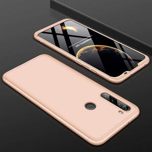 For Xiaomi Redmi Note 8T Case 3 in 1 Hard PC Matte Plastic Back Shockproof Protection Case For Xiaomi Redmi 8 8A Note 8 Pro Case