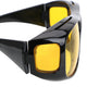 FORAUTO Night Vision Driver Goggles Unisex HD Vision Sun Glasses Car Driving Glasses UV Protection Sunglasses Eyewear