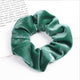 33Colors Korea Velvet Hair Scrunchie Elastic Hair Bands Solid Color Women Girls Headwear Ponytail Holder Hair Accessories