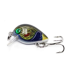 Oiko Store  G Amlucas 30mm 2g Crazy Wobblers Mini Topwater Crankbait Artificial Japan Hard Bait Pesca Floating Fishing Lures bass Pesca WW338