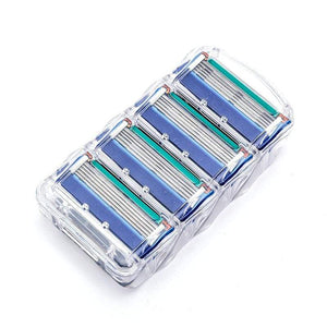 4pcs/lot Professional Shaving 5 Layers Razor Blades Compatible for Gillettee Fusione For Men Face Care or Mache 3