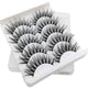 Oiko Store  GL705 SEXYSHEEP 5Pairs 3D Mink Hair False Eyelashes Natural/Thick Long Eye Lashes Wispy Makeup Beauty Extension Tools