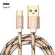 TOPK USB Type C Cable for Xiaomi Redmi Note 7 Mi 9 Fast Charging Data Sync USB C Cable for Samsung Galaxy S9 Oneplus 6t Type-C
