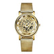 Fashion SOXY Watch Silver & Golden Luxury Hollow Steel Watches Men Women Unisex Hombre Quartz Wrist watch Clock Retro Relogio