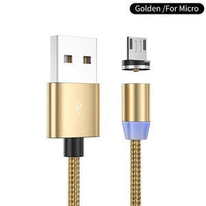 YKZ Magnetic USB Cable for Huawei Samsung Type C Type-C Charging USB C Magnet Cable Micro USB Mobile Phone Cord Wire for iPhone
