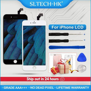 Grade AAA+++ For iPhone 6 6S 7 8 Plus LCD With 3D Force Touch Screen Digitizer Assembly For iPhone 5 5S X Display No Dead Pixel