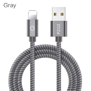 PZOZ usb cable for iphone cable 11 pro max Xs Xr X 8 7 6 plus 6s 5s plus ipad air mini 4 fast charging cables For iphone charger