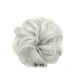 Delice Girls Curly Scrunchie Chignon With Rubber Band Brown Gray Synthetic Hair Ring Wrap On Messy Bun Ponytails
