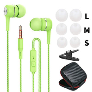 VPB S12 Sport Earphone wholesale Wired Super Bass 3.5mm Crack Colorful Headset Earbud with Microphone Hands Free for Samsung