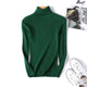 Last On SALE !!!!! winter Women Knitted Turtleneck Sweater Casual Soft polo-neck Jumper Fashion Slim Femme Elasticity Pullovers