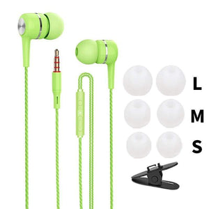 VPB S12 Sport Earphone wholesale Wired Super Bass 3.5mm Crack Colorful Headset Earbud with Microphone Hands Free for Samsung