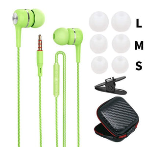 VPB S12 Sport Earphone wholesale Wired Super Bass 3.5mm Crack Colorful Headset Earbud with Microphone Hands Free for Samsung