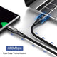 GTWIN 3M USB Type C Cable For iPad Pro Samsung A50 USB C Mobile Phone Charger Fast Charging Type C Cable for Huawei P30 Xiaomi