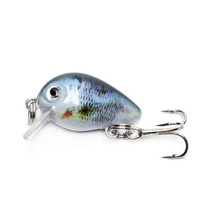 Oiko Store  H Amlucas 30mm 2g Crazy Wobblers Mini Topwater Crankbait Artificial Japan Hard Bait Pesca Floating Fishing Lures bass Pesca WW338