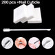 Hot Sale 900PCS/Lot Nail Polish Remover Nail Wipes Bath Manicure Gel Lint-Free Wipes 100%Cotton Napkins For Nails Nail art Tool